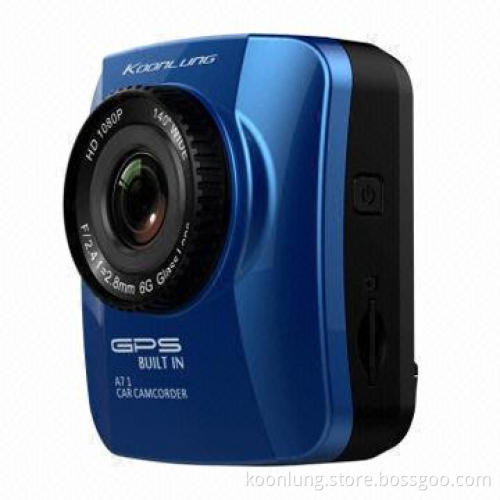 AIT Chipset in Car DVR with GPS, White Balance, Motion Detection Functions